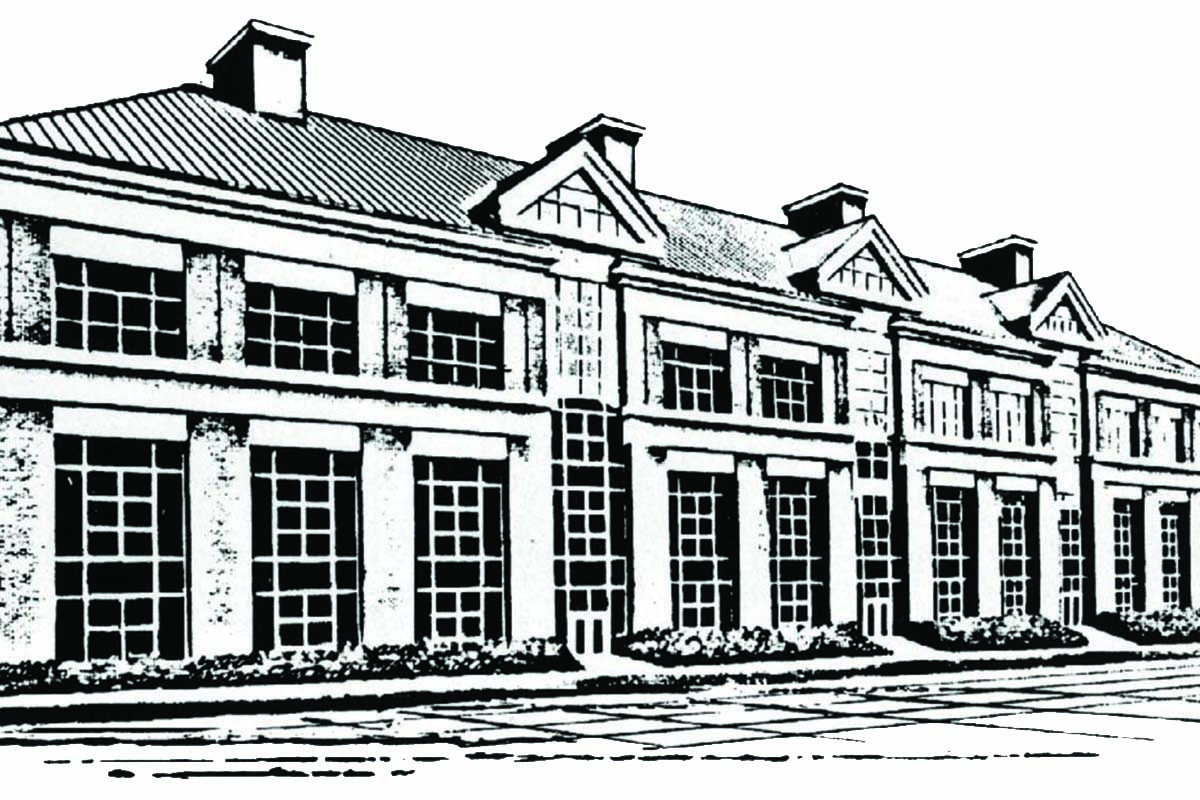Sketch of the FAPC building