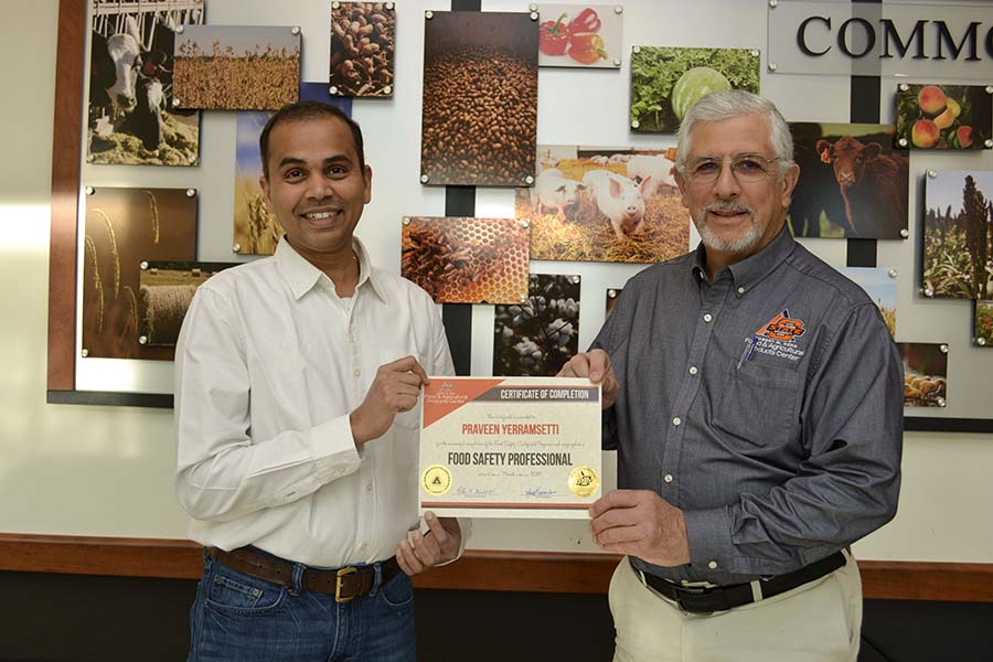 Food Safety Professional Award Presentation